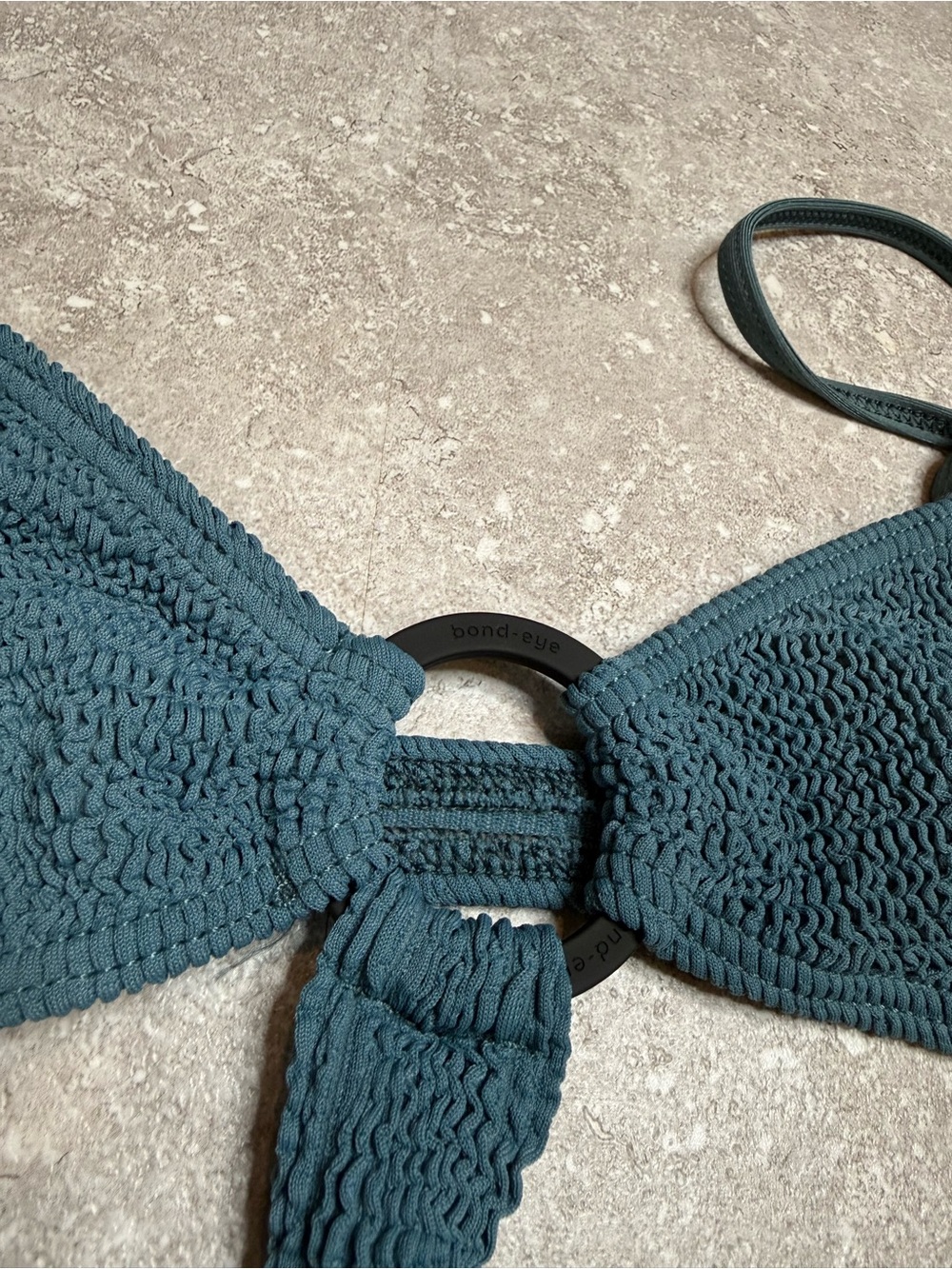 Bond-Eye Australia Halcyon Crinkle Ring Cabai One Piece Swim Suit blue onesize - Picture 7 of 12